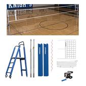 Porter Powr Line Competition Plus Volleyball Package 3.5" Diameter