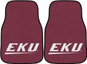 FanMat Eastern Kentucky Univ Carpet Car Mats (set)