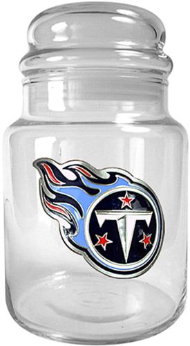 NFL Tennessee Titans Glass Candy Jar