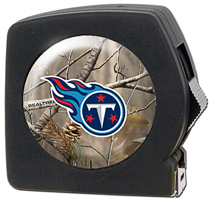 NFL Tennessee Titans 25' RealTree Tape Measure