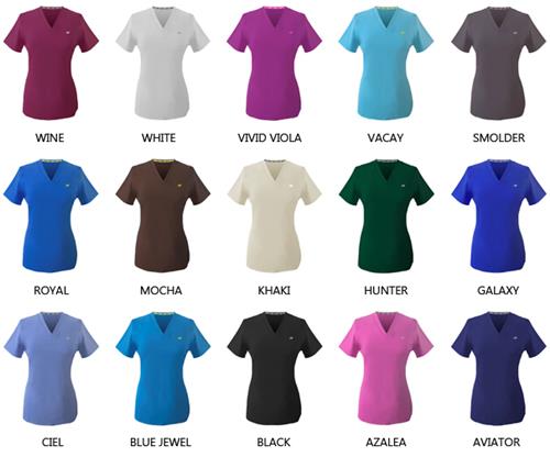 New Balance Healthcare NB 365 Scrub Tops. Embroidery is available on this item.