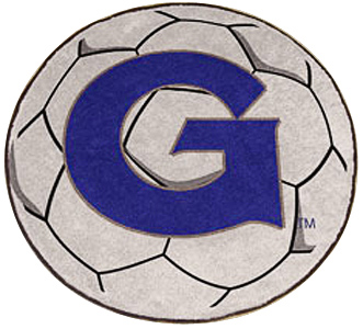 Fan Mats Georgetown University Soccer Ball Mat