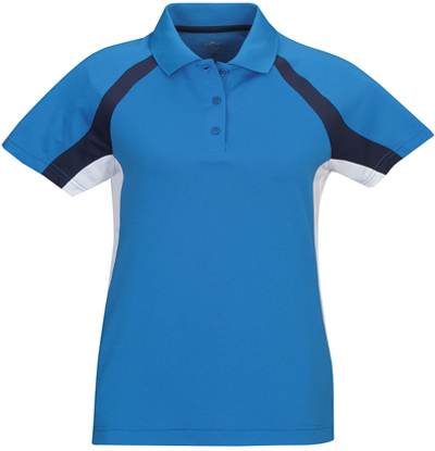 TRI MOUNTAIN Lady Thunder Ultra Cool Pique Polo. Printing is available for this item.