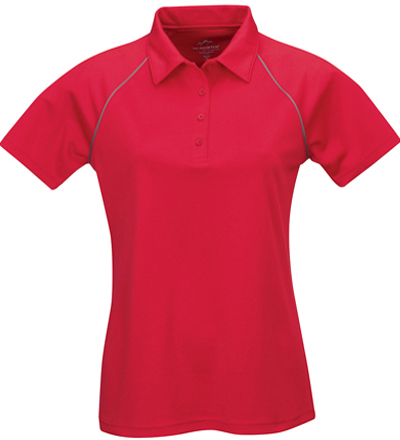 TRI MOUNTAIN Lady Dauntless Ultra Cool Polo. Printing is available for this item.