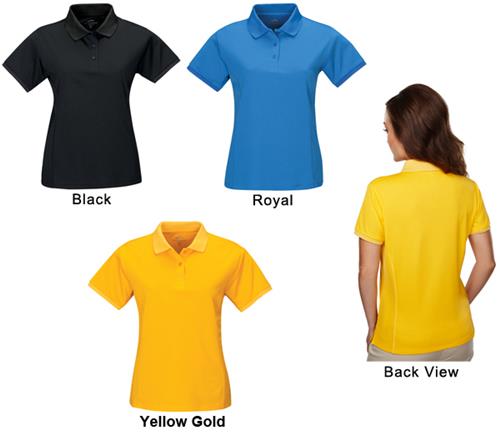 TRI MOUNTAIN Trieste Women's Ultra Cool Polo. Printing is available for this item.