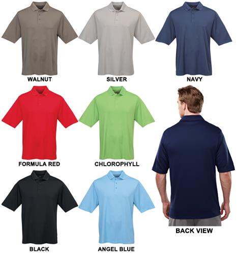TRI MOUNTAIN Dawson Ultra Cool Polyester Polo. Printing is available for this item.