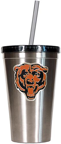 NFL Chicago Bears 16oz Tumbler with Straw