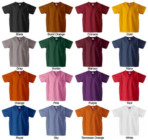 Gelscrubs Healthcare Classic Scrub Tops-16 Colors. Embroidery is available on this item.