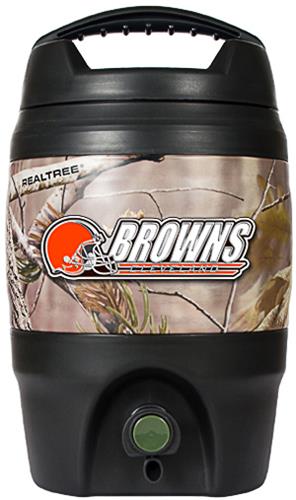 NFL Cleveland Browns 1 gal Realtree Tailgate Jug