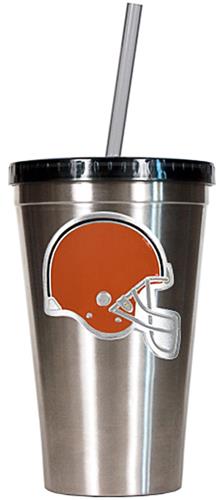 NFL Cleveland Browns 16oz Tumbler with Straw