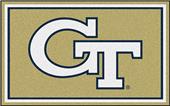 Fan Mats Georgia Tech 4x6 Rug