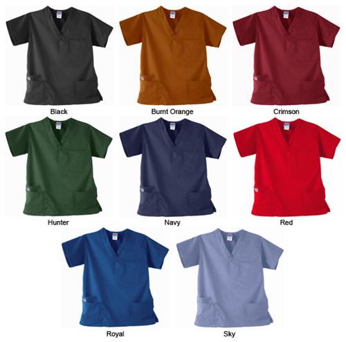 Gelscrubs Healthcare 3-Pocket Scrub Tops. Embroidery is available on this item.