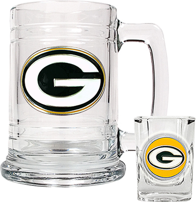 NFL Green Bay Packers Boilermaker Gift Set