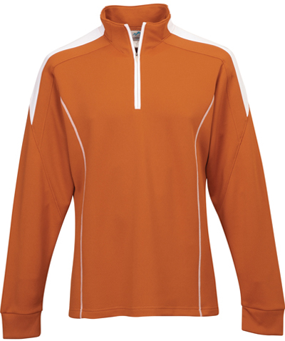 TRI MOUNTAIN Fullerton Mesh Knit Pullover Shirt. Decorated in seven days or less.