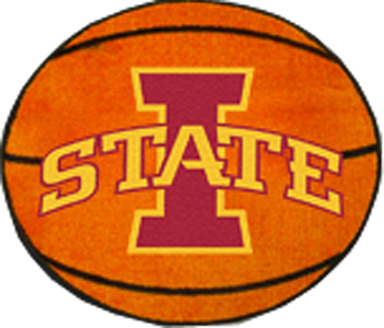 Fan Mats Iowa State University Basketball Mat