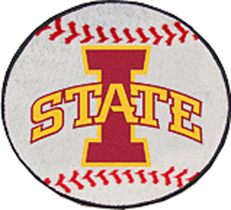 Fan Mats Iowa State University Baseball Mat