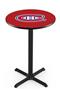 Montreal Canadiens NHL Pub Table X Style Base