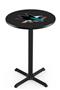 San Jose Sharks NHL Pub Table X Style Base