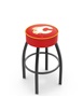 Calgary Flames NHL Blk or Chrome Bar Stool