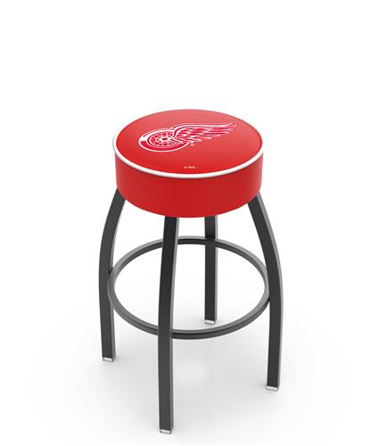 Detroit Red Wings NHL Blk or Chrome Bar Stool. Free shipping.  Some exclusions apply.