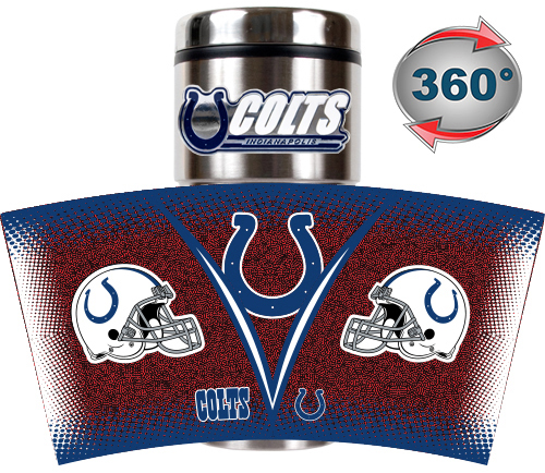NFL Indianapolis Colts Tumbler (Logo & Team Name)