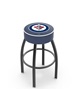 Winnipeg Jets NHL Blk or Chrome Bar Stool