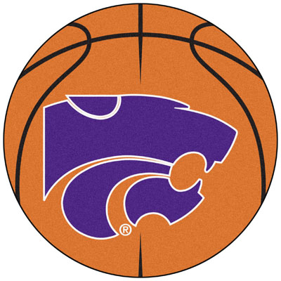 Fan Mats Kansas State University Basketball Mat
