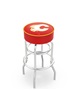 Calgary Flames NHL Double-Ring Bar Stool