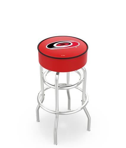 Carolina Hurricanes NHL Double-Ring Bar Stool. Free shipping.  Some exclusions apply.