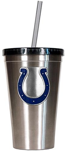 NFL Indianapolis Colts 16oz Tumbler with Straw