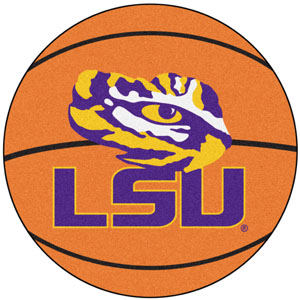 Fan Mats Louisiana State University Basketball Mat