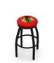 Chicago Blackhawks Red NHL Flat Ring Blk Bar Stool