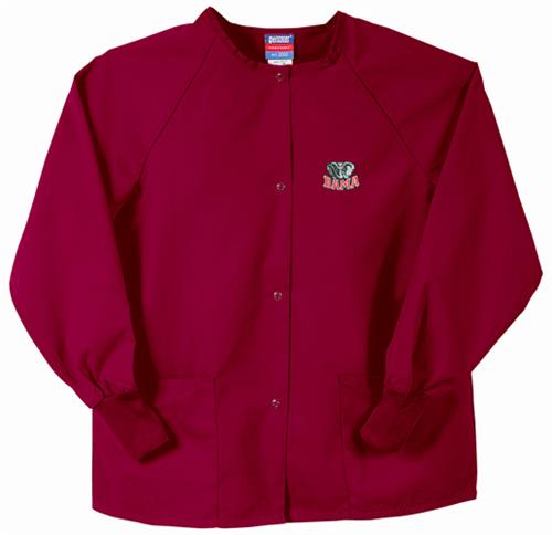 Univ of Alabama Elephant Crimson Nursing Jackets