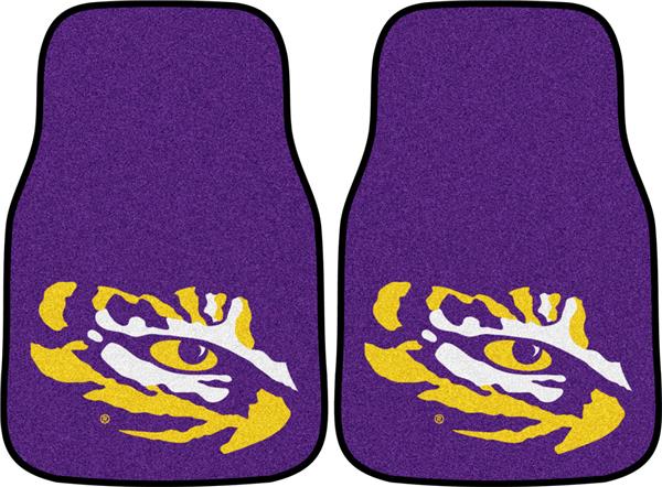 FanMats Louisiana State Univ Carpet Car Mats (set)