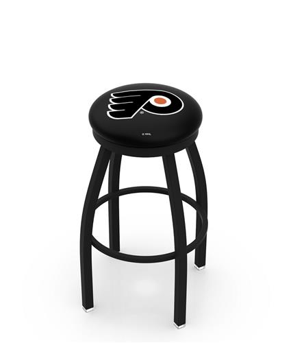 Philadelphia Flyer Blk NHL Flat Ring Blk Bar Stool. Free shipping.  Some exclusions apply.