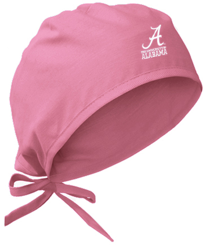 University of Alabama Pink Surgical Caps