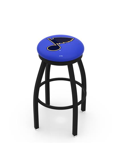 St Louis Blues NHL Flat Ring Blk Bar Stool. Free shipping.  Some exclusions apply.