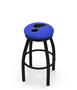 St Louis Blues NHL Flat Ring Blk Bar Stool