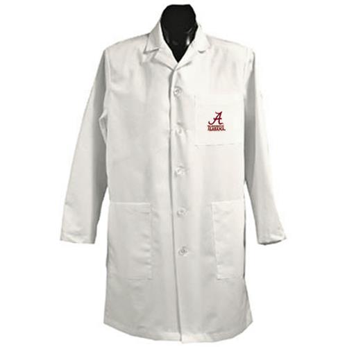 University of Alabama White Long Labcoats
