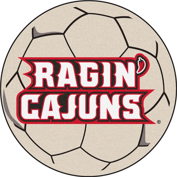 Fan Mats LouisianaLafayette Soccer Ball Mat Fan Gear