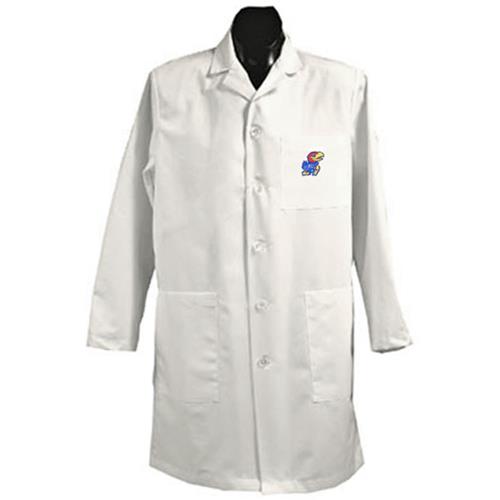 University of Kansas White Long Labcoats
