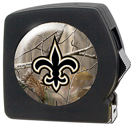 NFL New Orleans Saints 25' RealTree Tape Measure