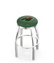 Minnesota Wild NHL Flat Ring Chrome Bar Stool