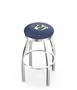 Nashville Predators NHL Flat Ring Chrome Bar Stool