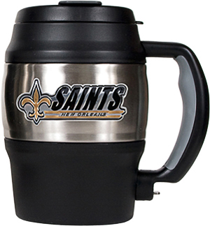 NFL New Orleans Saints Mini Jug w/Bottle Opener