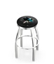 San Jose Sharks NHL Flat Ring Chrome Bar Stool