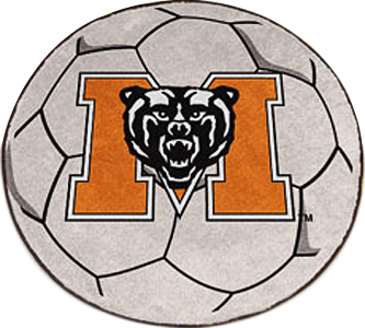 Fan Mats Mercer University Soccer Ball Mat
