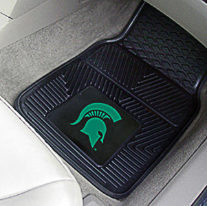 Fan Mats Michigan State Univ Vinyl Car Mats (set)