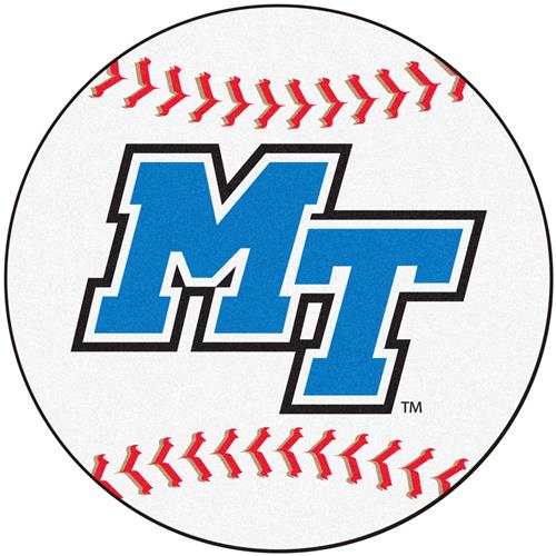 Fan Mats Middle Tennessee State Baseball Mat