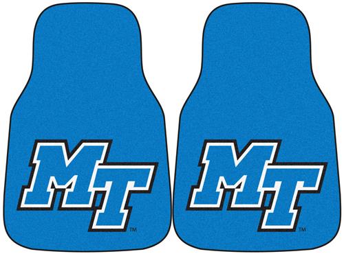 Fan Mats Middle Tennessee State Car Mats (set)